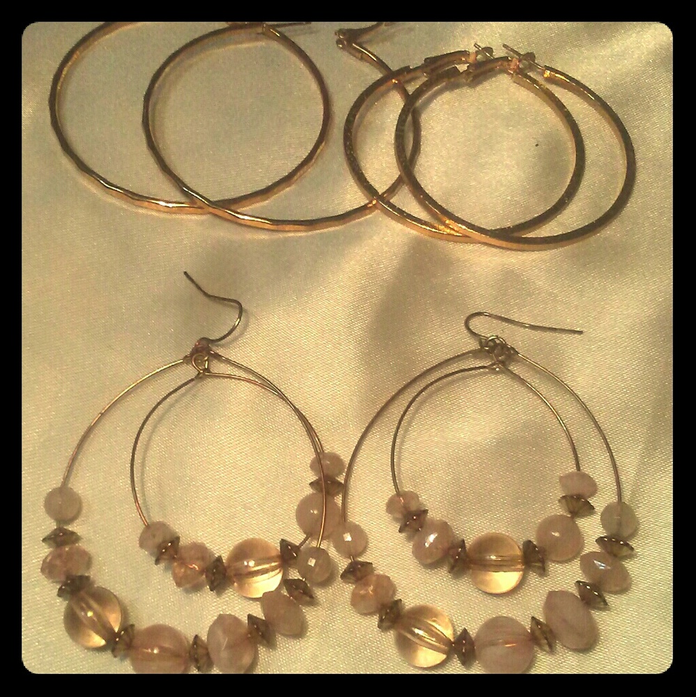 Hoop earrings