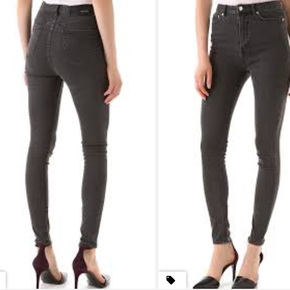 BLK DNM Jeans 8 size 25 in Essex Grey