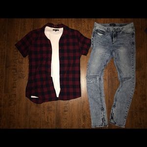 DENIM ONLY - shirt not included