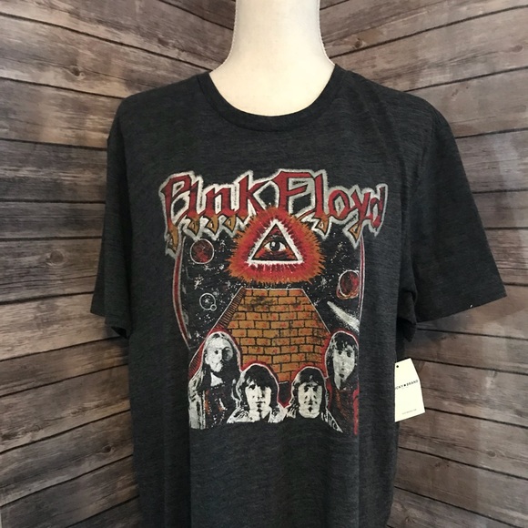 Lucky Brand Pink Floyd Band Tee Mens 