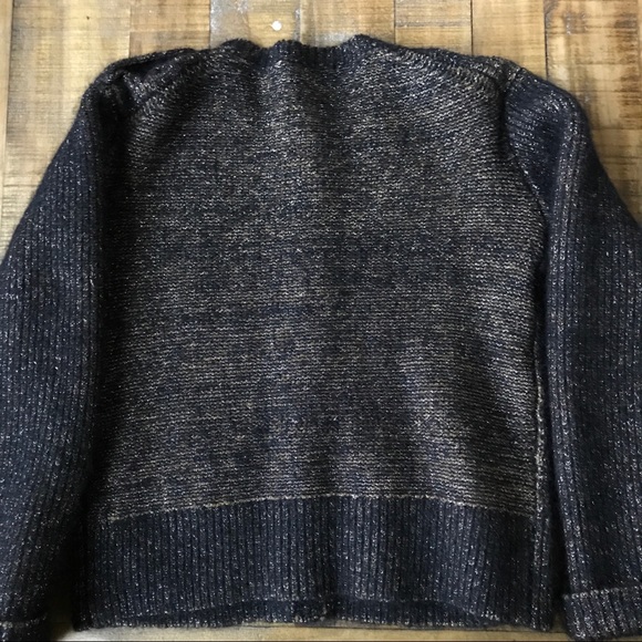 nwot intropia mohair-blend metallic knit cardigan - Picture 8 of 8