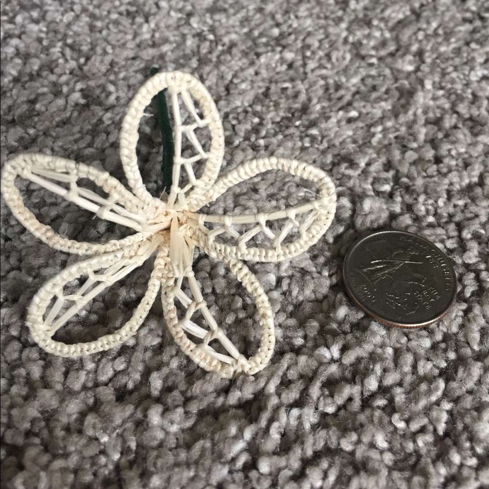 Marshallese woven flower