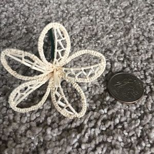 Marshallese woven flower