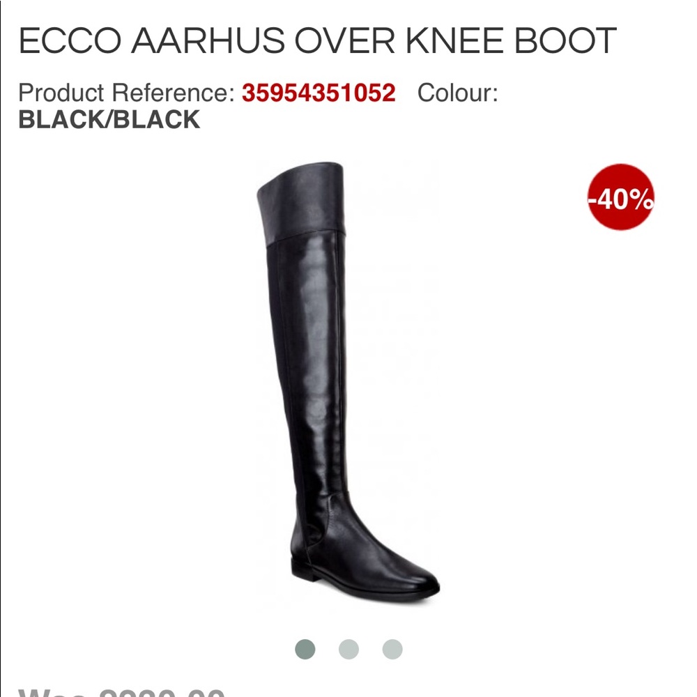 Ecco over the knee boots