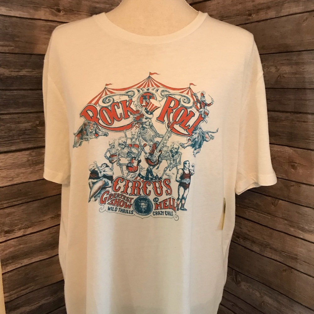 Lucky 🍀 Brand Rock n Roll Circus Men’s T-shirt
