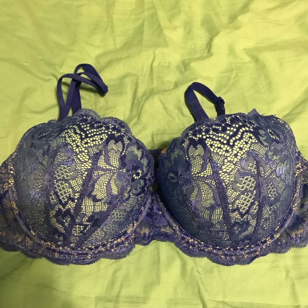 36C Pink Push Up bra Lace