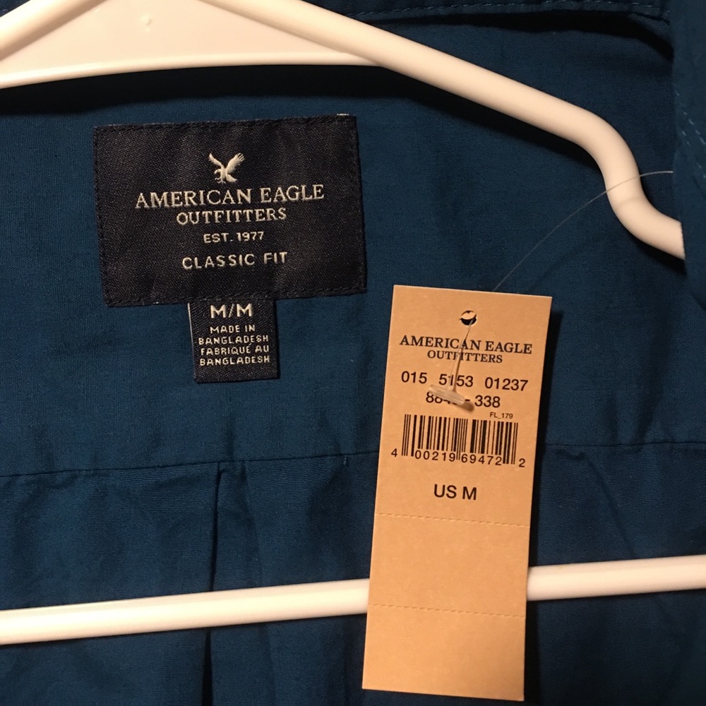 NWT American 🦅 shirt in TEAL
