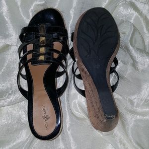 JaclynSmith®️ Black Wedge