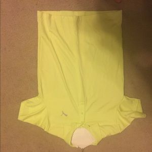Yellow Puma shirt - $10