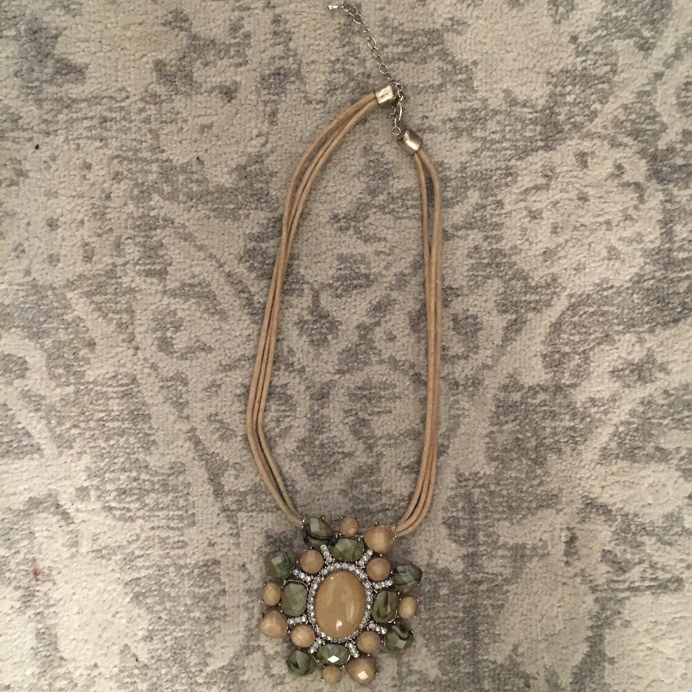 Tri tone necklace