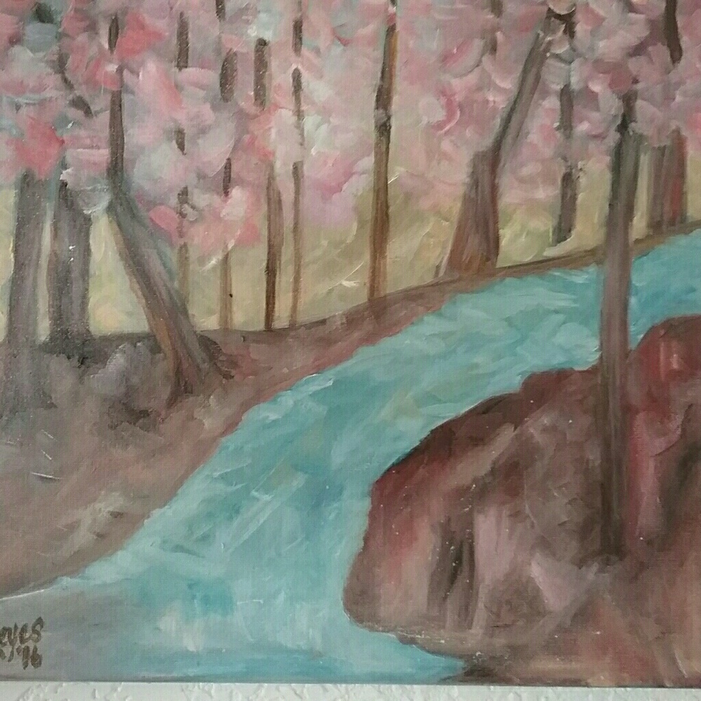 12x12 canvas oil painting