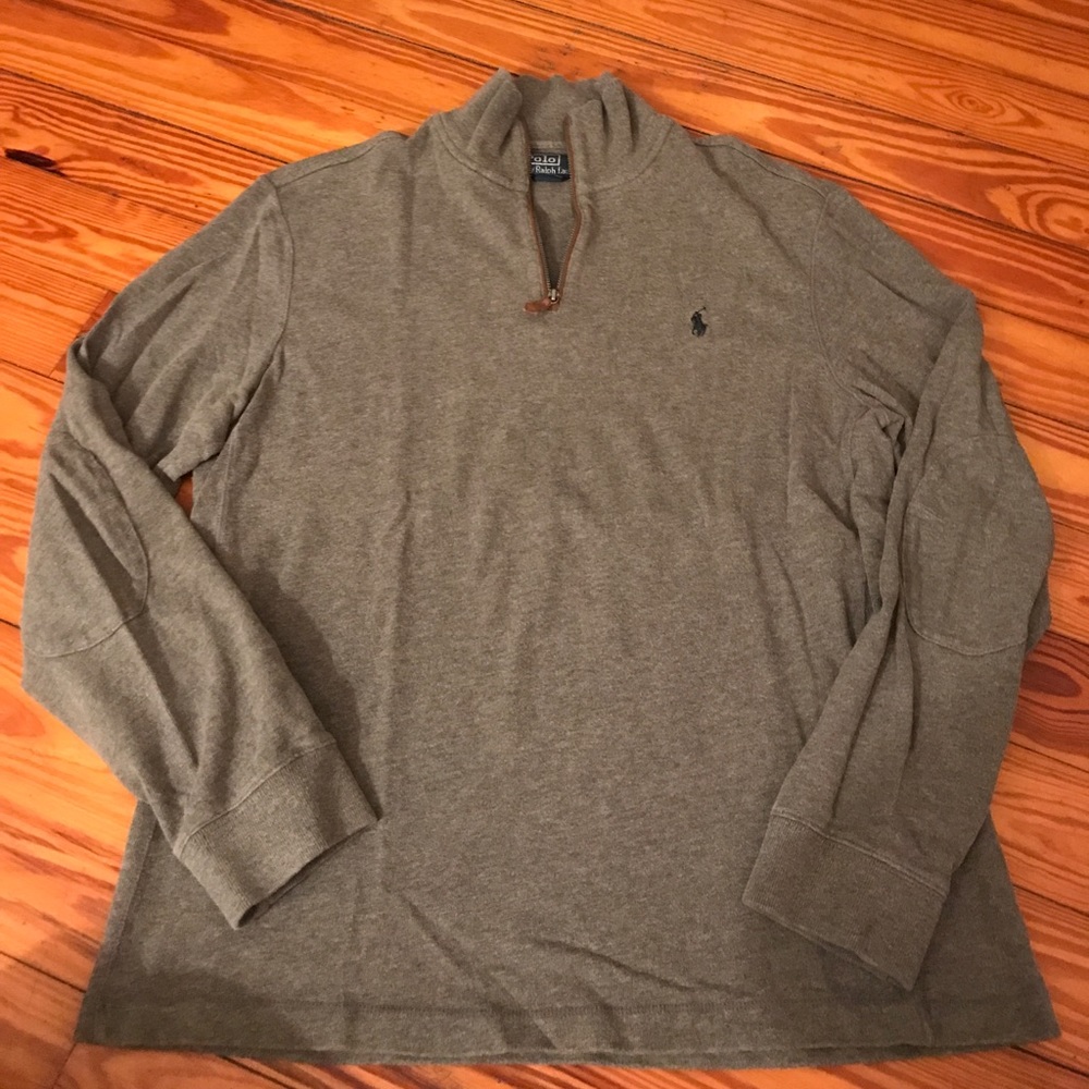 Great condition grey quarter zip pullover