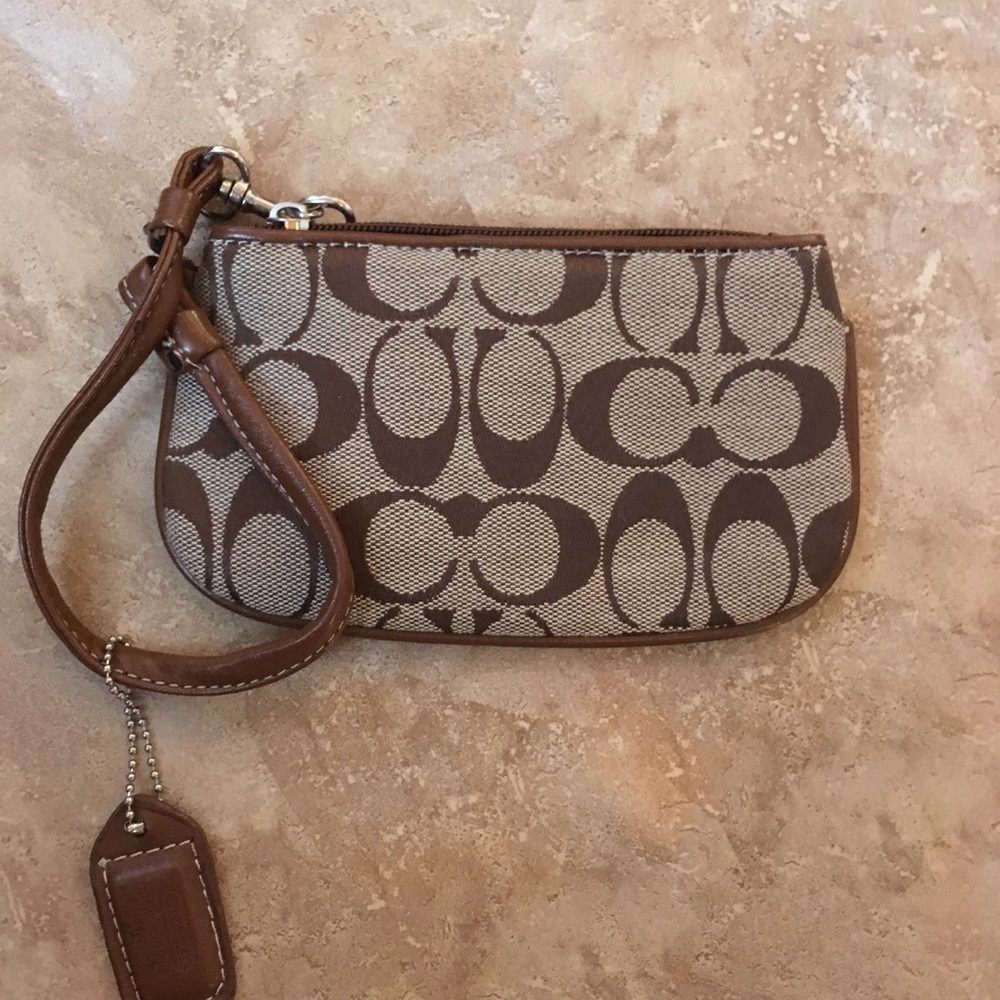 Coach wristlet