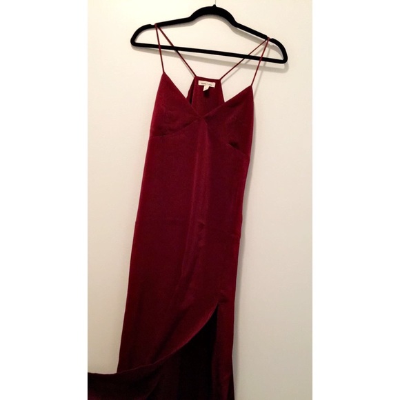 Silence + Noise maxi silk silk dress - Picture 2 of 3