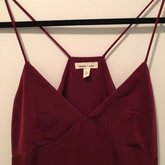 Silence + Noise maxi silk silk dress - Picture 3 of 3