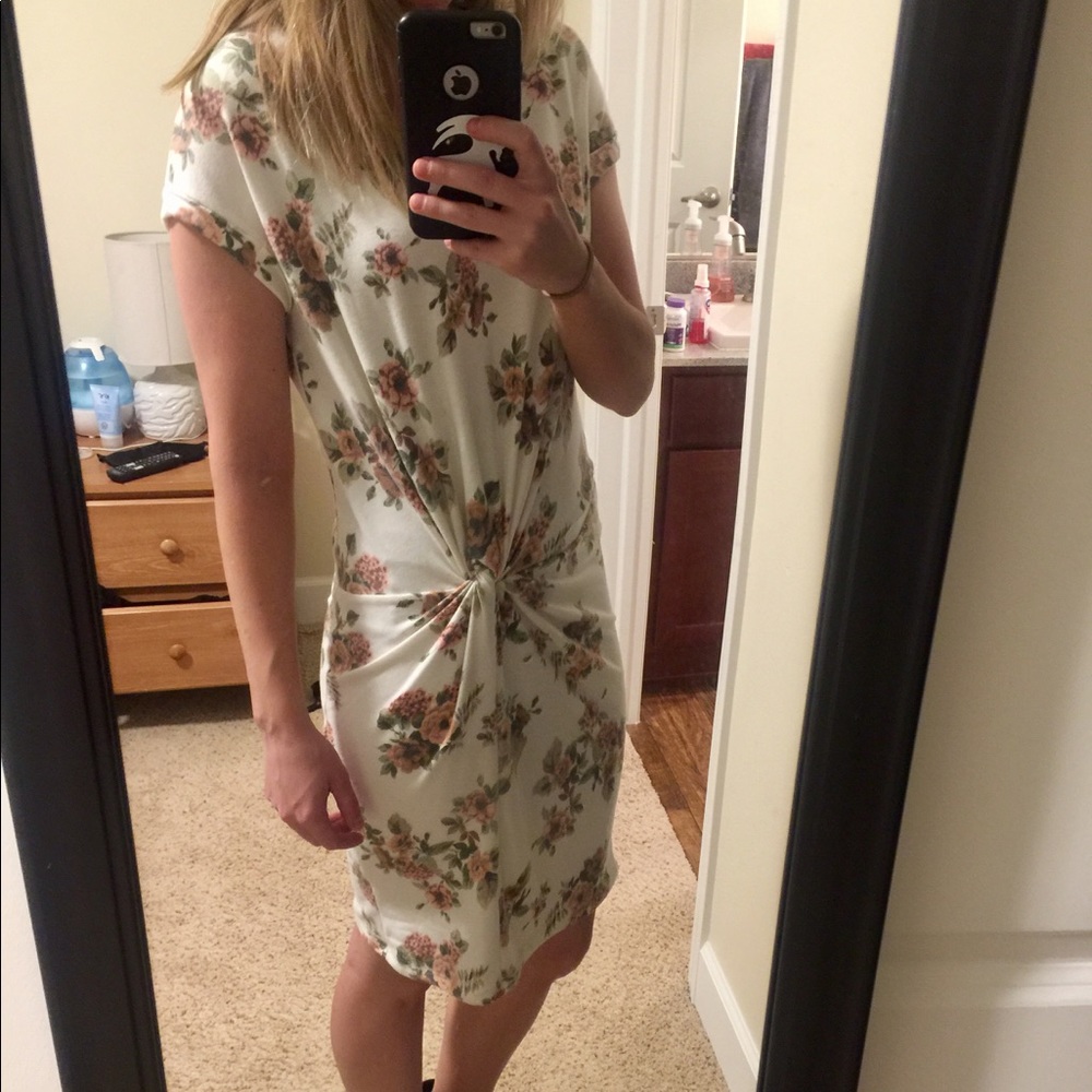 Modest Knee length dress