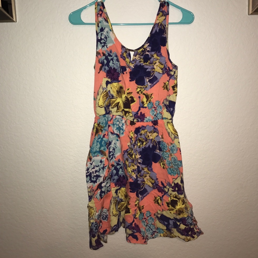 Multi-colored casual sundress