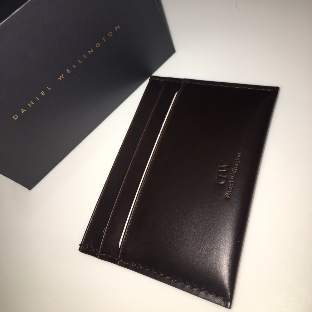 Daniel Wellington Cardholder - Brown Leather