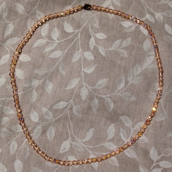 Bohemian glass bead necklace - Picture 2 of 2