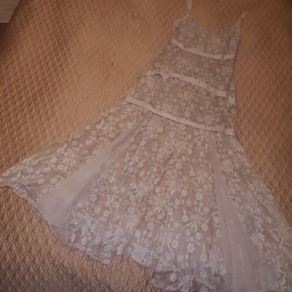 Beautiful lise silk occasion dress