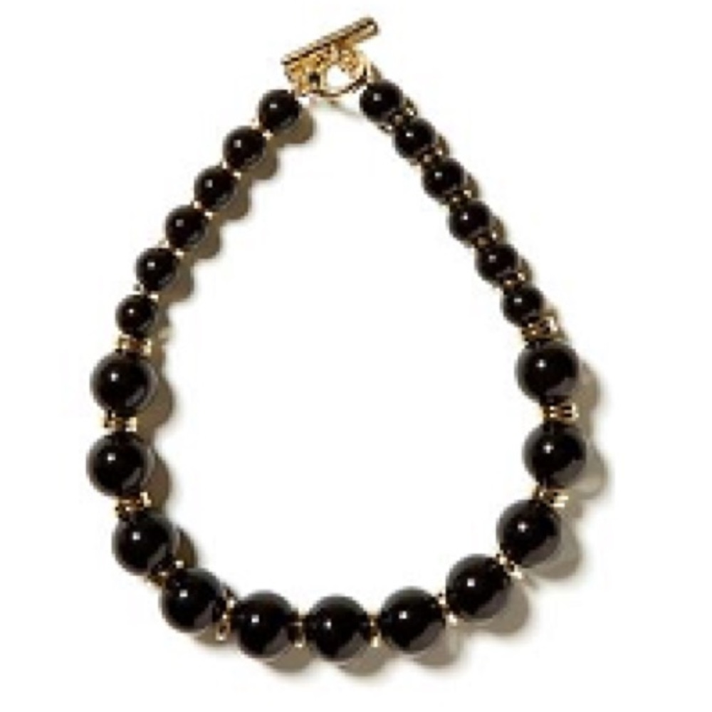 ISO Banana Republic Jet Bead Necklace