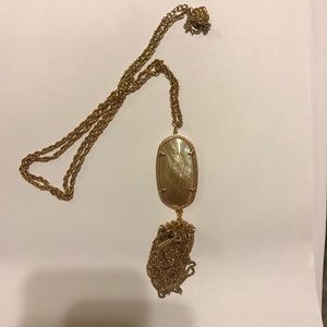 Kendra Scott Rose Gold Brown Pearl Rayne