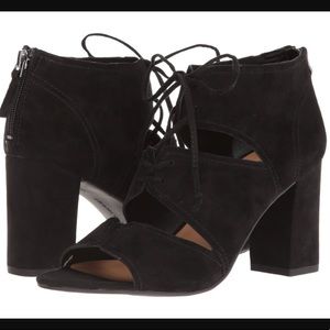 Franco Sarto Gazella lace-up bootie sandal