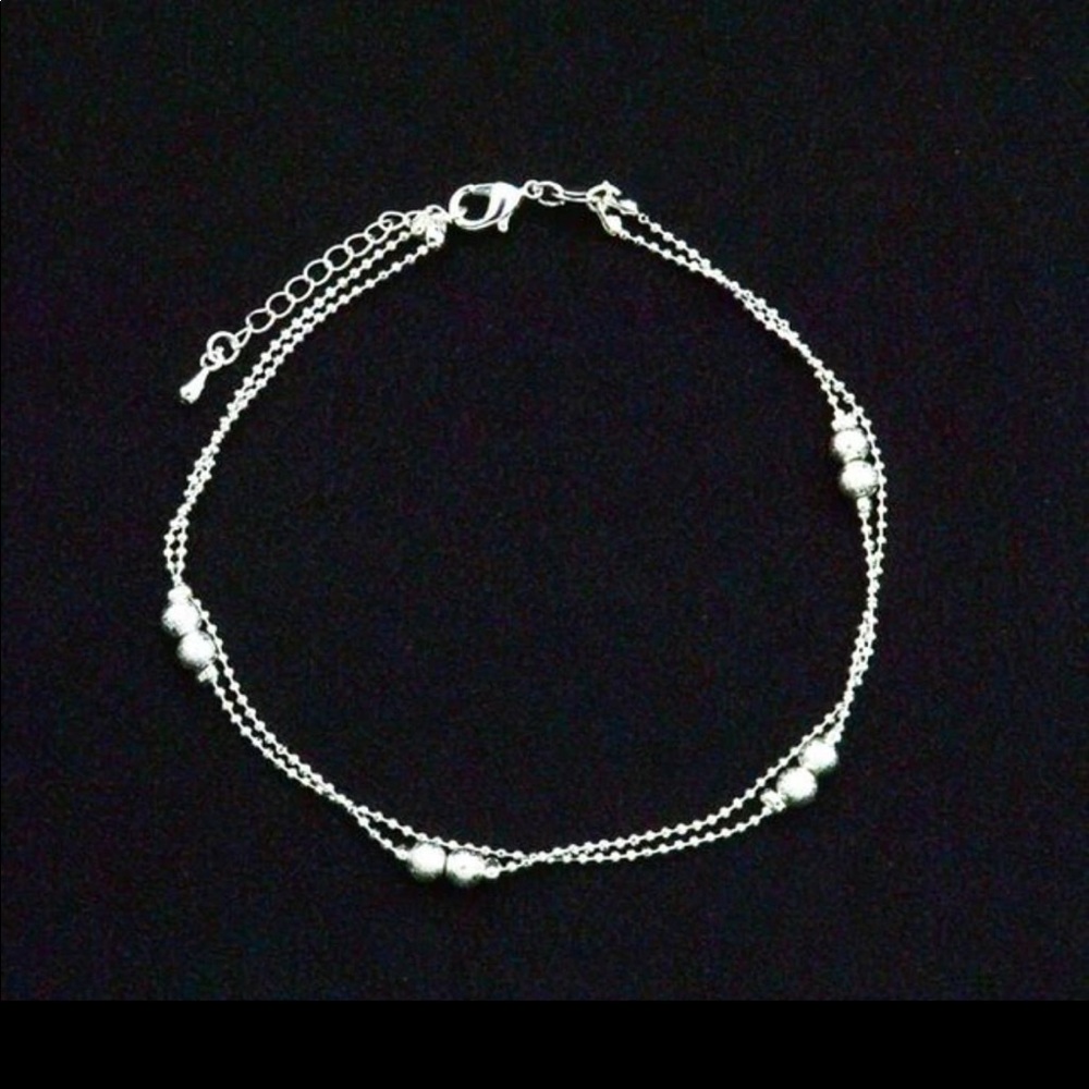 💕Super cute silver anklet for women