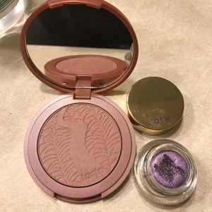 TARTE Amazonian Clay Blush + Metallic Purple Liner
