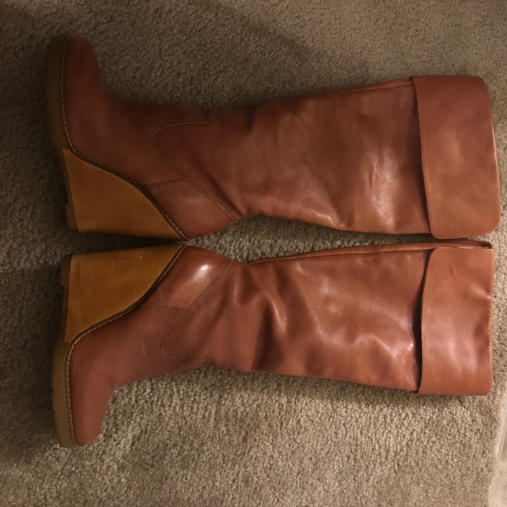 Lauren Ralph Lauren wedge boots
