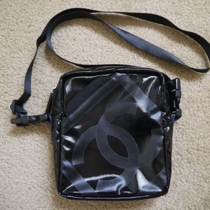 Chanel Black Sport Line Crossbody Bag
