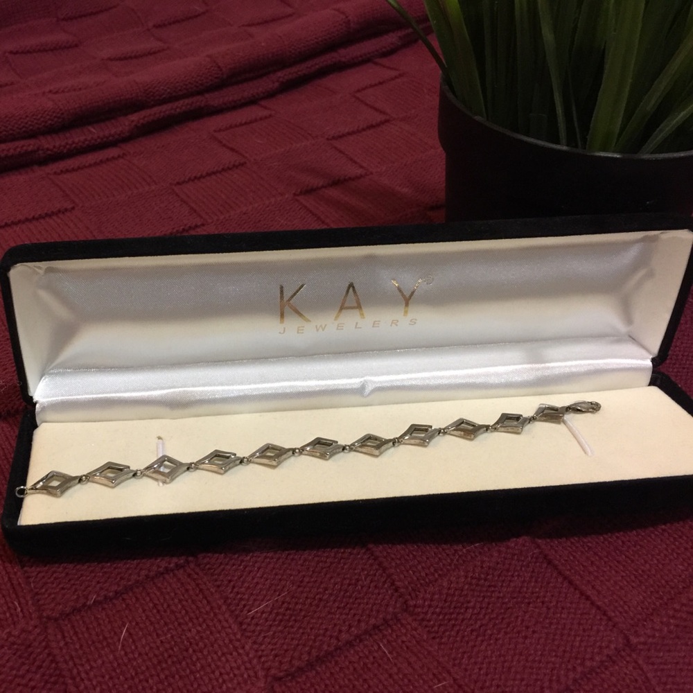 NWOT 925 sterling silver Kay Jewelers bracelet