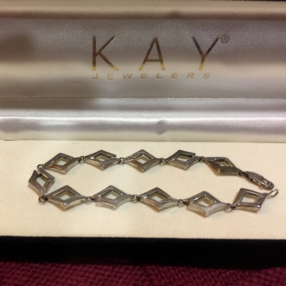 NWOT 925 sterling silver Kay Jewelers bracelet - Picture 2 of 4
