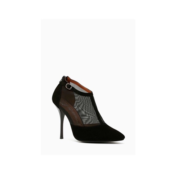 Jeffrey Campbell Shoes - JEFFREY CAMPBELL LISSEY MESH BOOTIE 9M