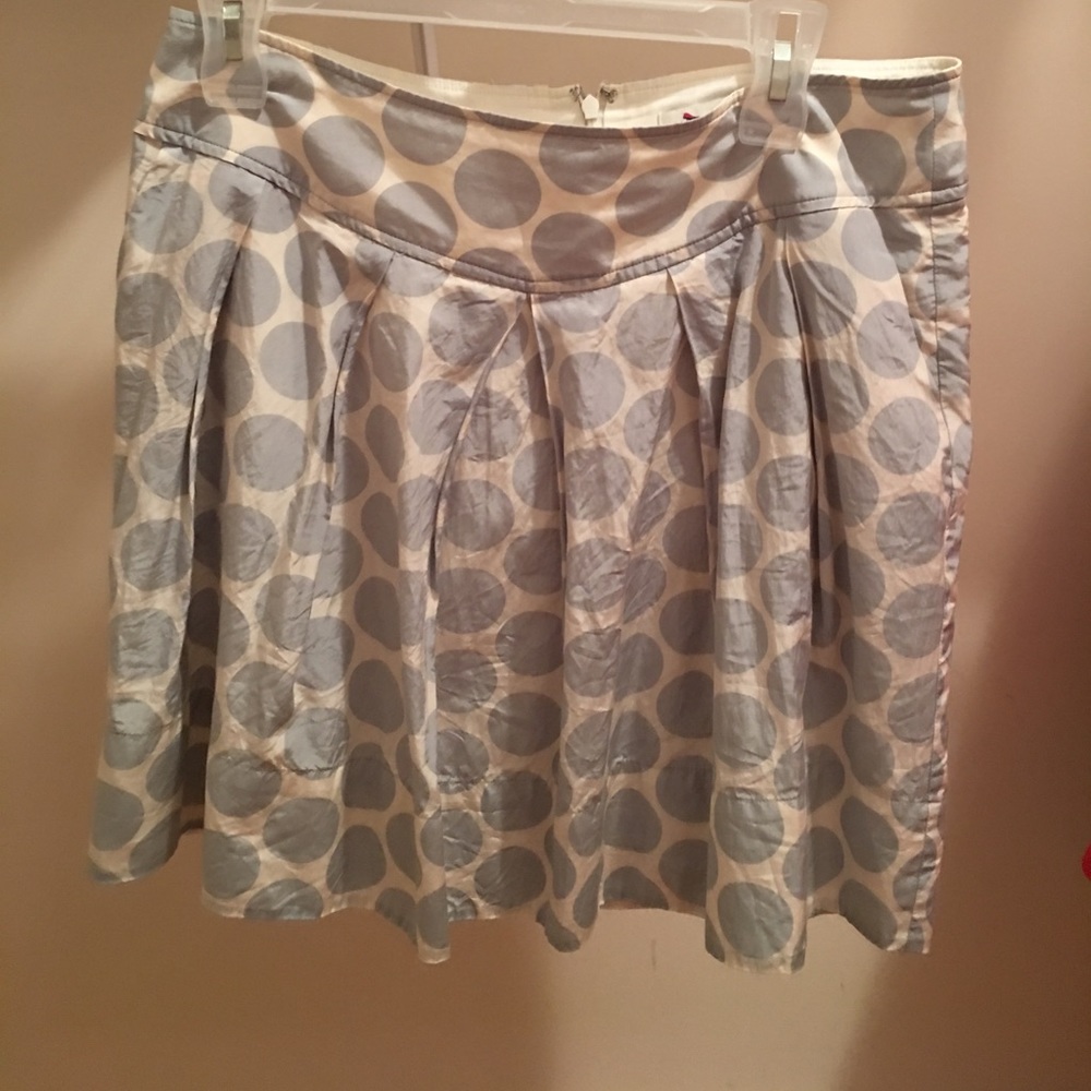 Banana Republic polka dot skirt