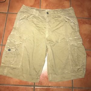 American Eagle Cargo Shorts Longer Length