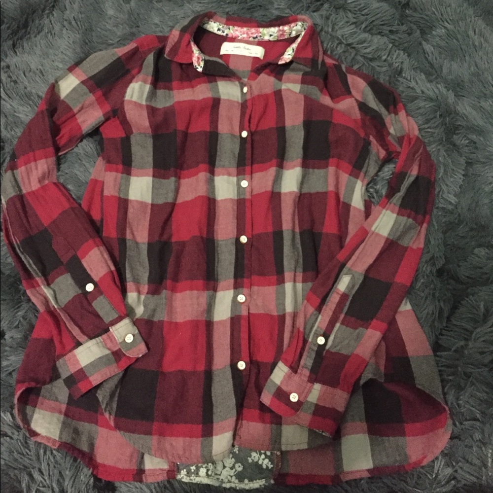 Isabella Sinclair Anthropologie flannel