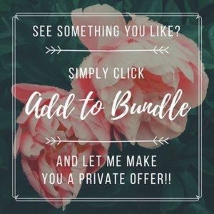 💜Bundle & save!💜