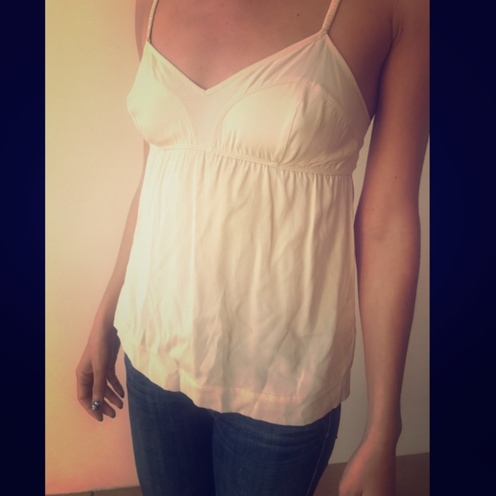 Ralph Lauren Rosé Babydoll Tank