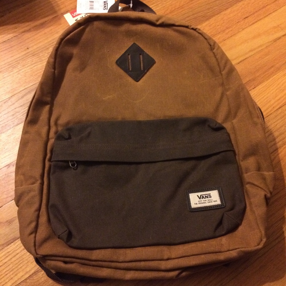 New w/ tags! Vans Coated Canvas book bag back pack