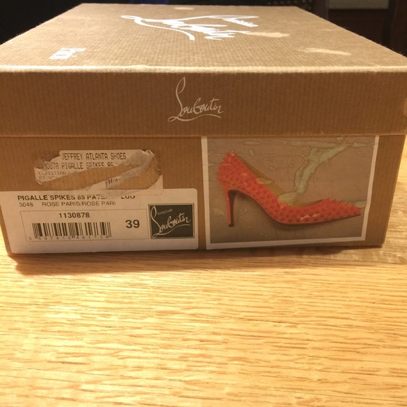 Christian Louboutin Pigalle Rose Paris - Picture 6 of 7