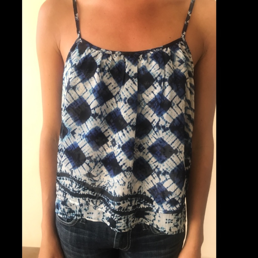 Blue Parrons of Peace Tank Top