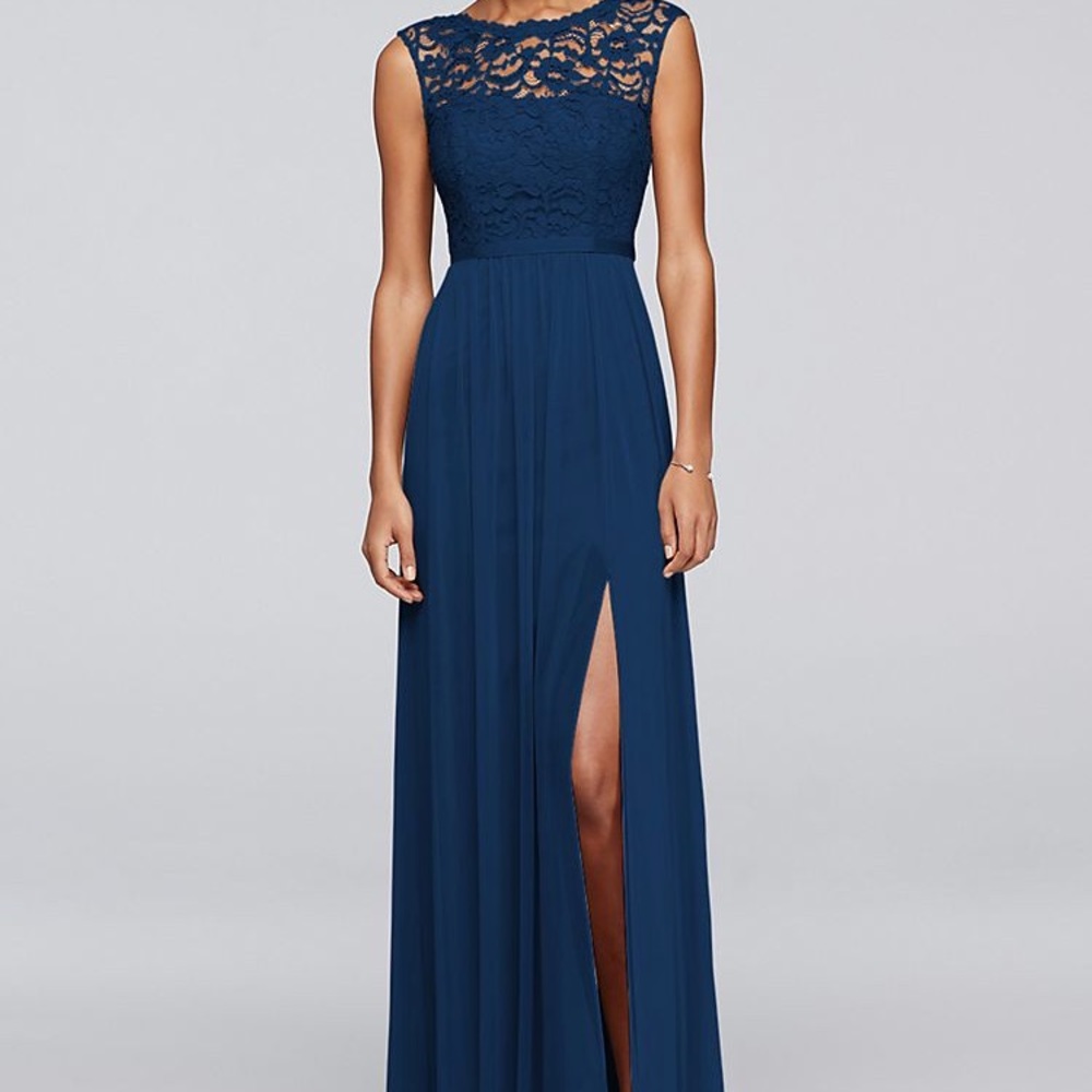 Marine David’s Bridal Bridesmaid Dress