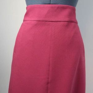 Rose color skirt from Banana Republic