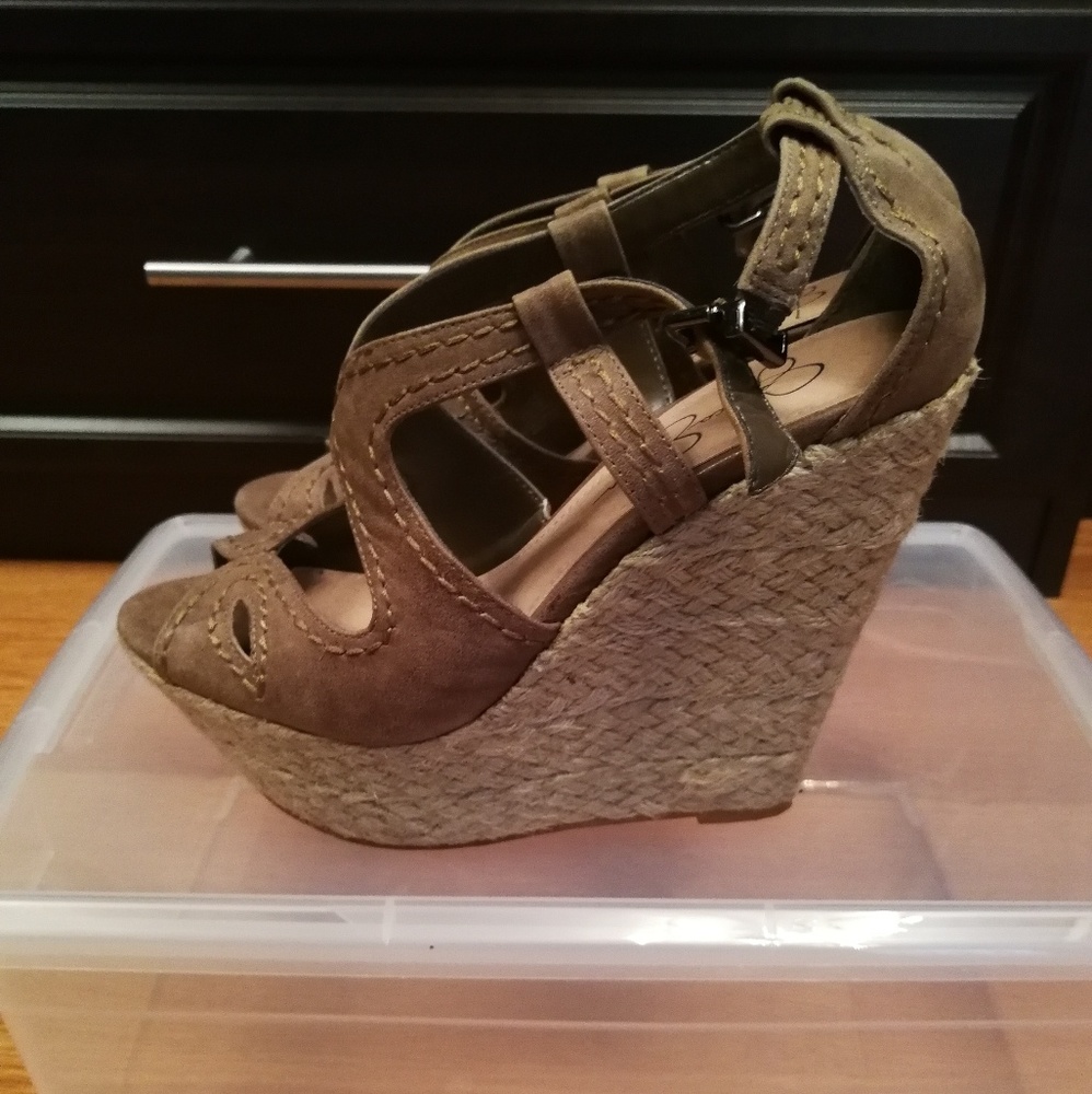Jessica Simpson Wedges Size 9