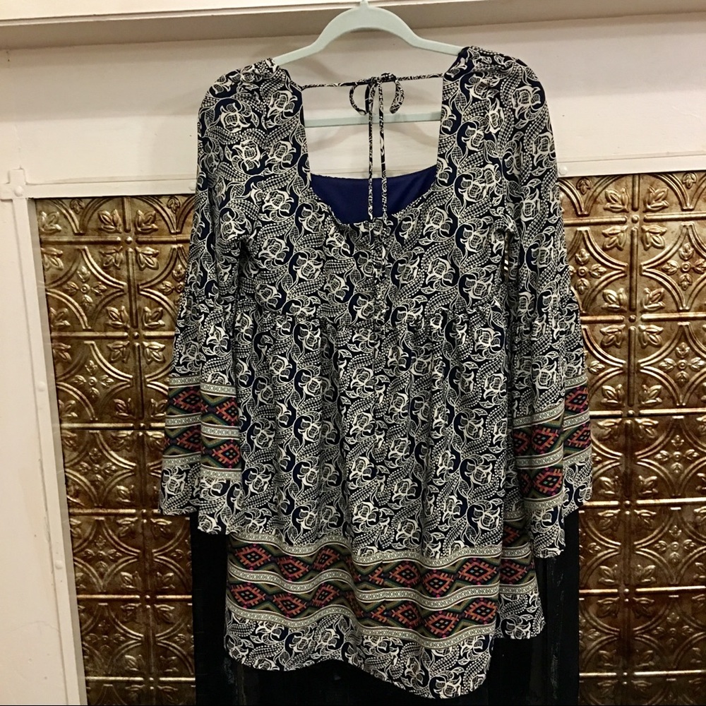 Sage Fall Long Sleeve Dress - Picture 2 of 6