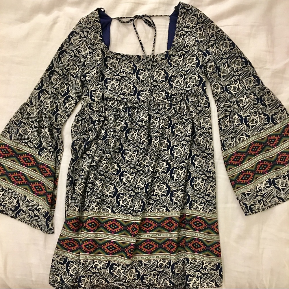 Sage Fall Long Sleeve Dress - Picture 4 of 6