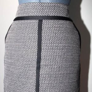 Black and white skirt from Ann Taylor Loft
