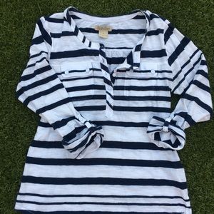 Lucky Brand 3/4 sleeve shirt