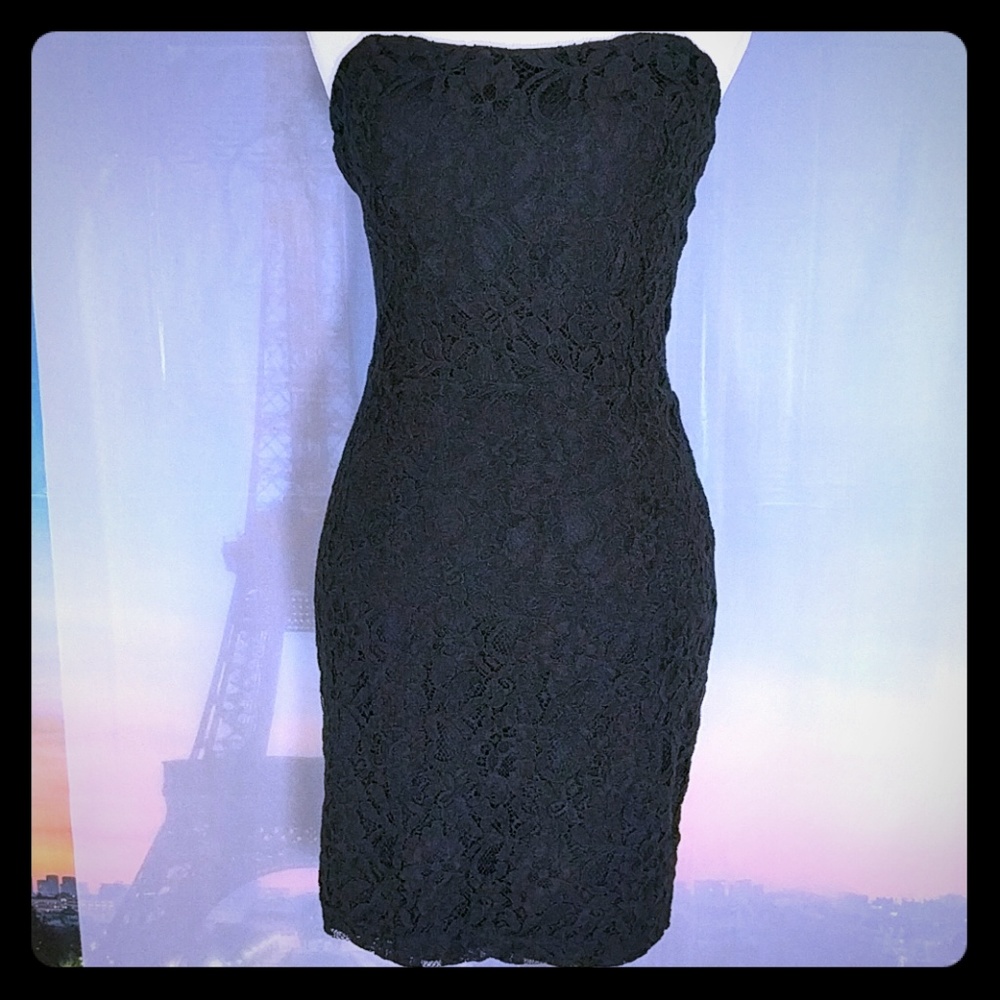 Romantic Black Lace Dress